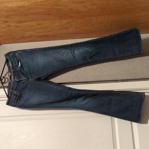 Women's old navy denim jeans size 8 Xtra long